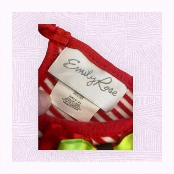 Emily Rose - Strawberry Tutu Dress - Girls Size 8 - Picture 5 of 6